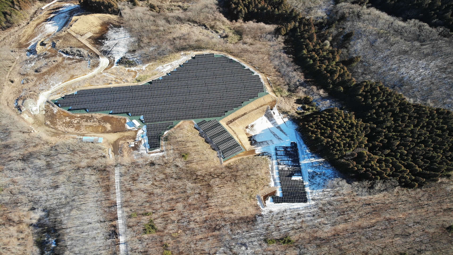 PV-centrale in de prefectuur Tochigi, Japan