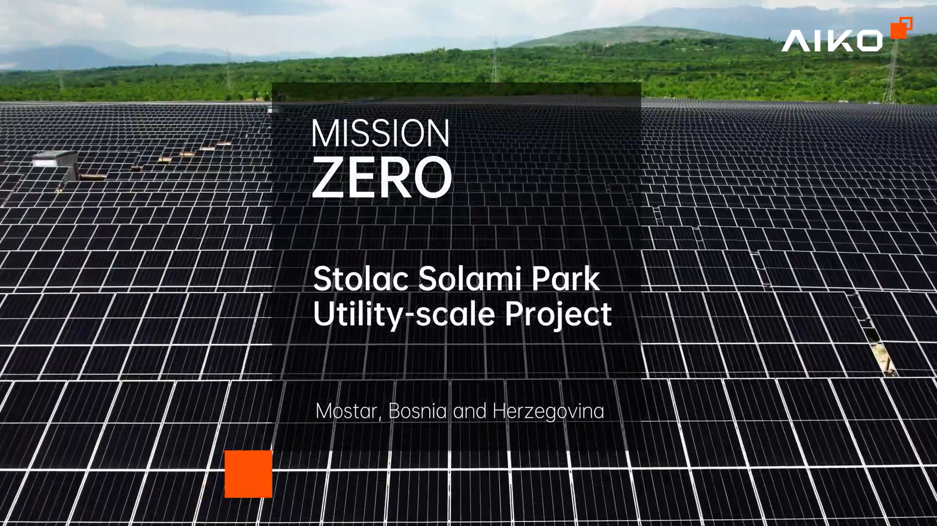 PV project van Stolac Solami Park in Bosni? en Herzegovina