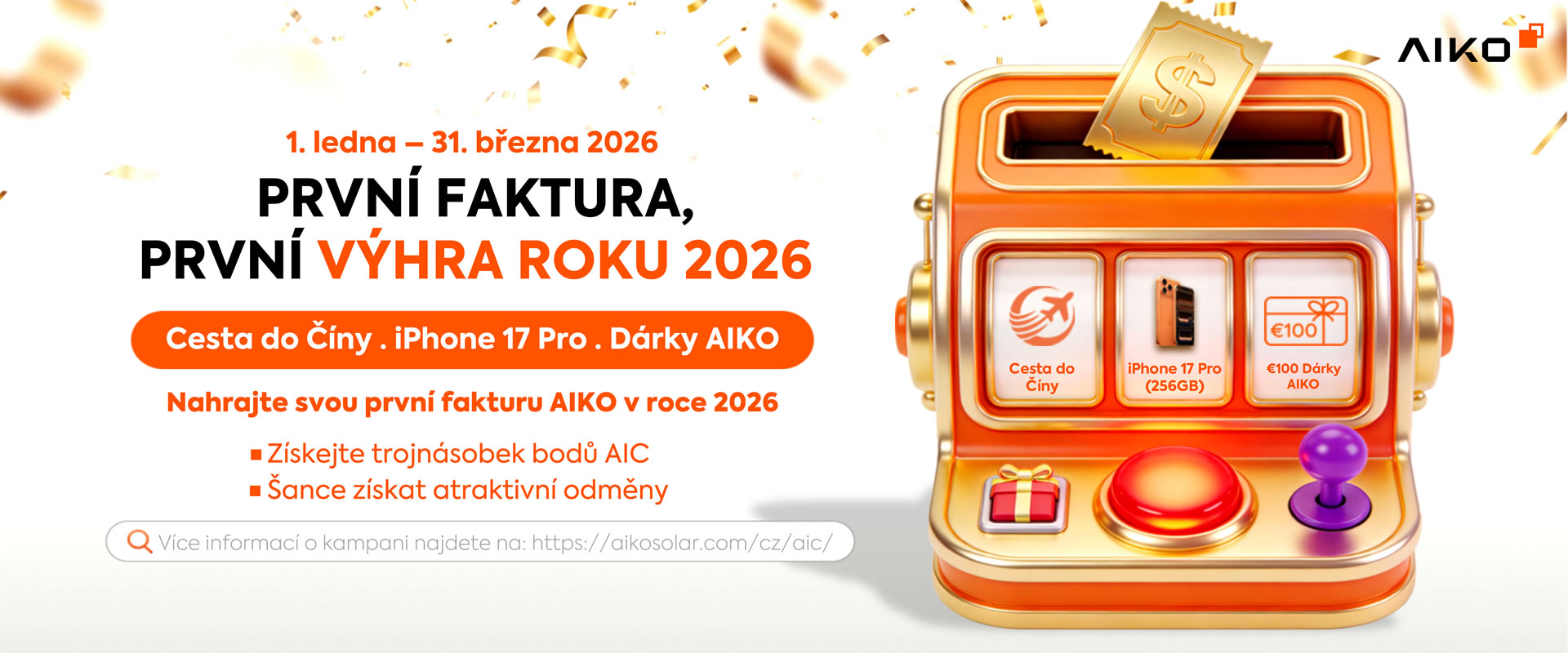 PRVN? FAKTURA, PRVN? V?HRA ROKU 2026
